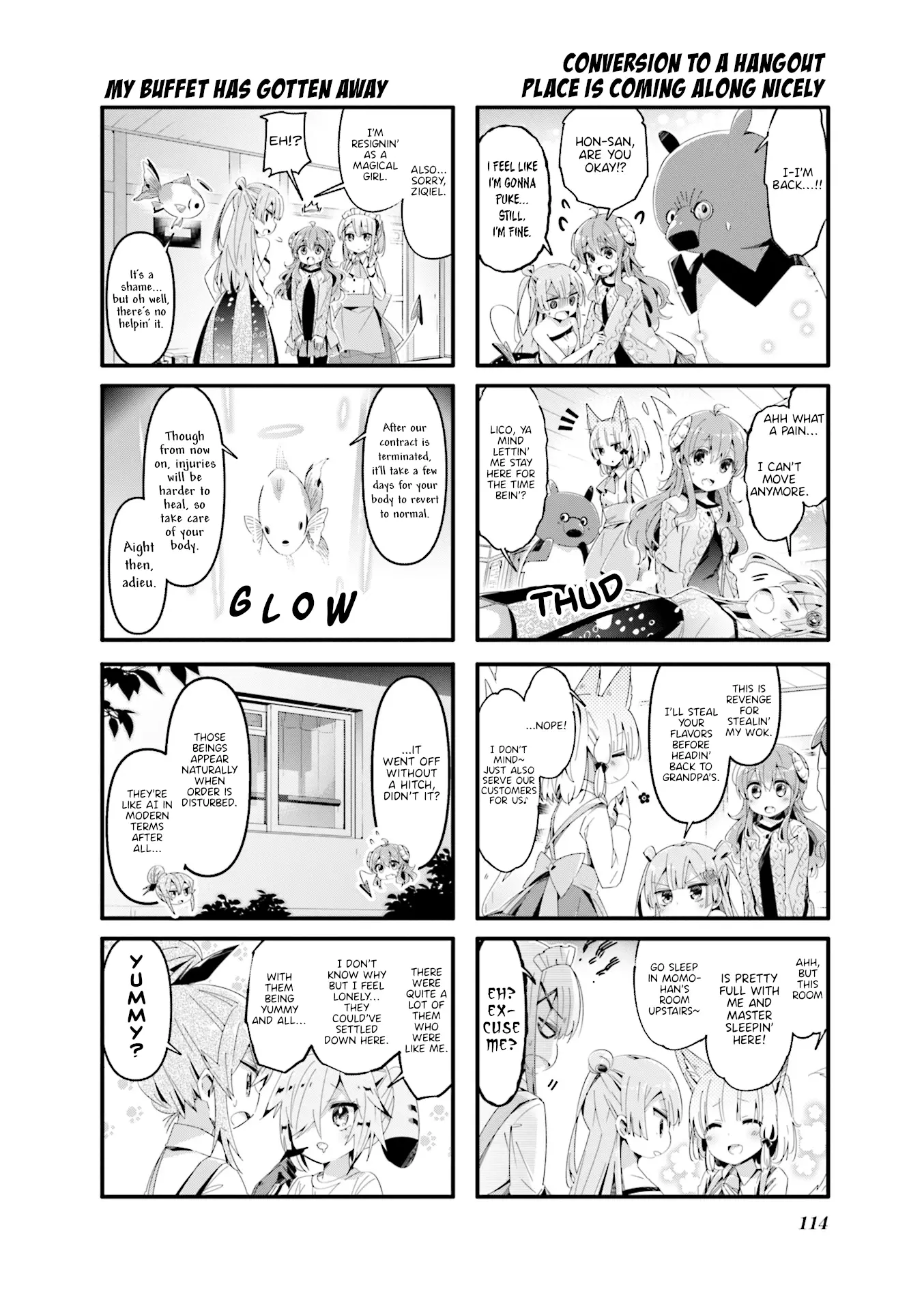 Machikado Mazoku - 64 page 4