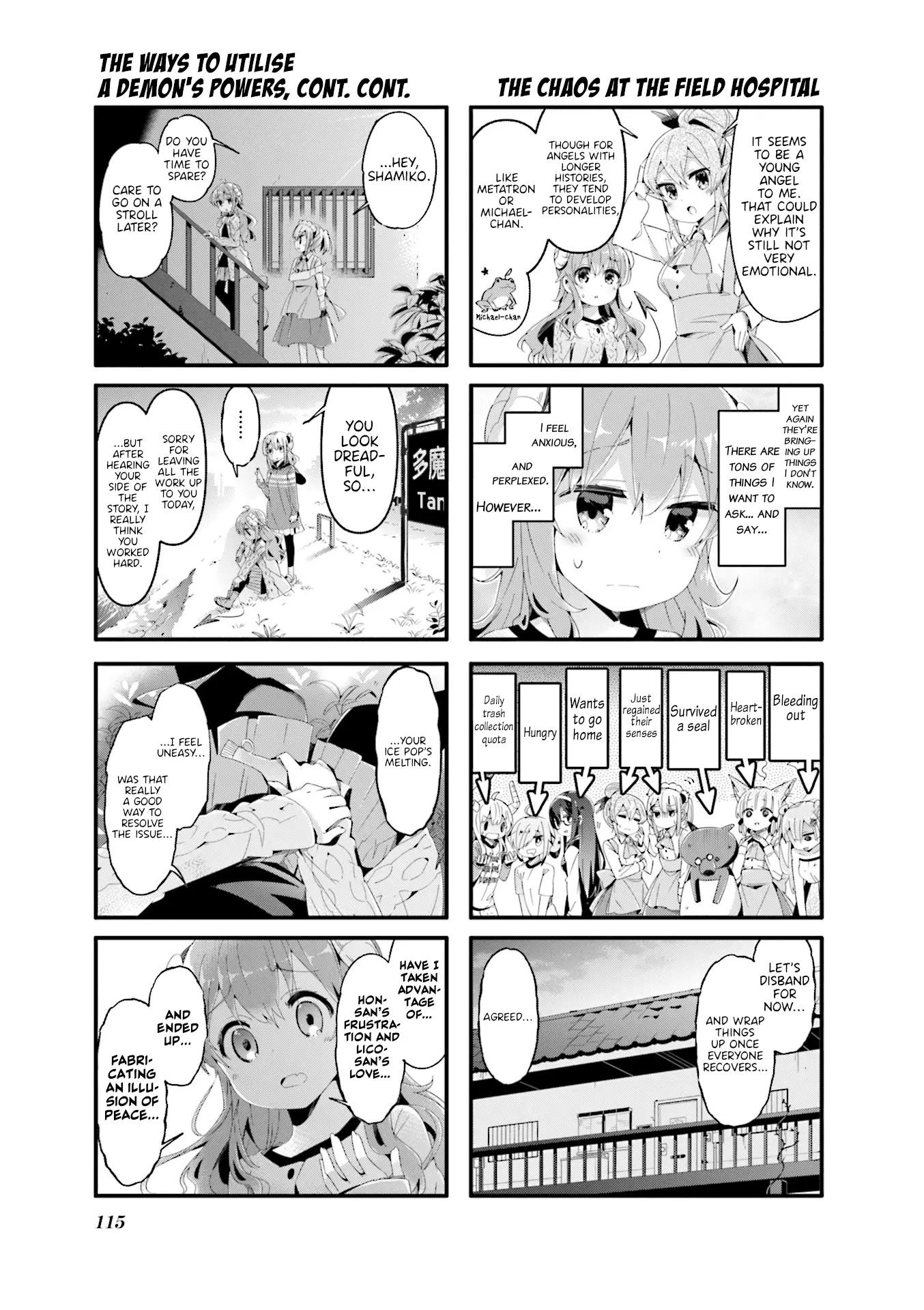 Machikado Mazoku - 64 page 5