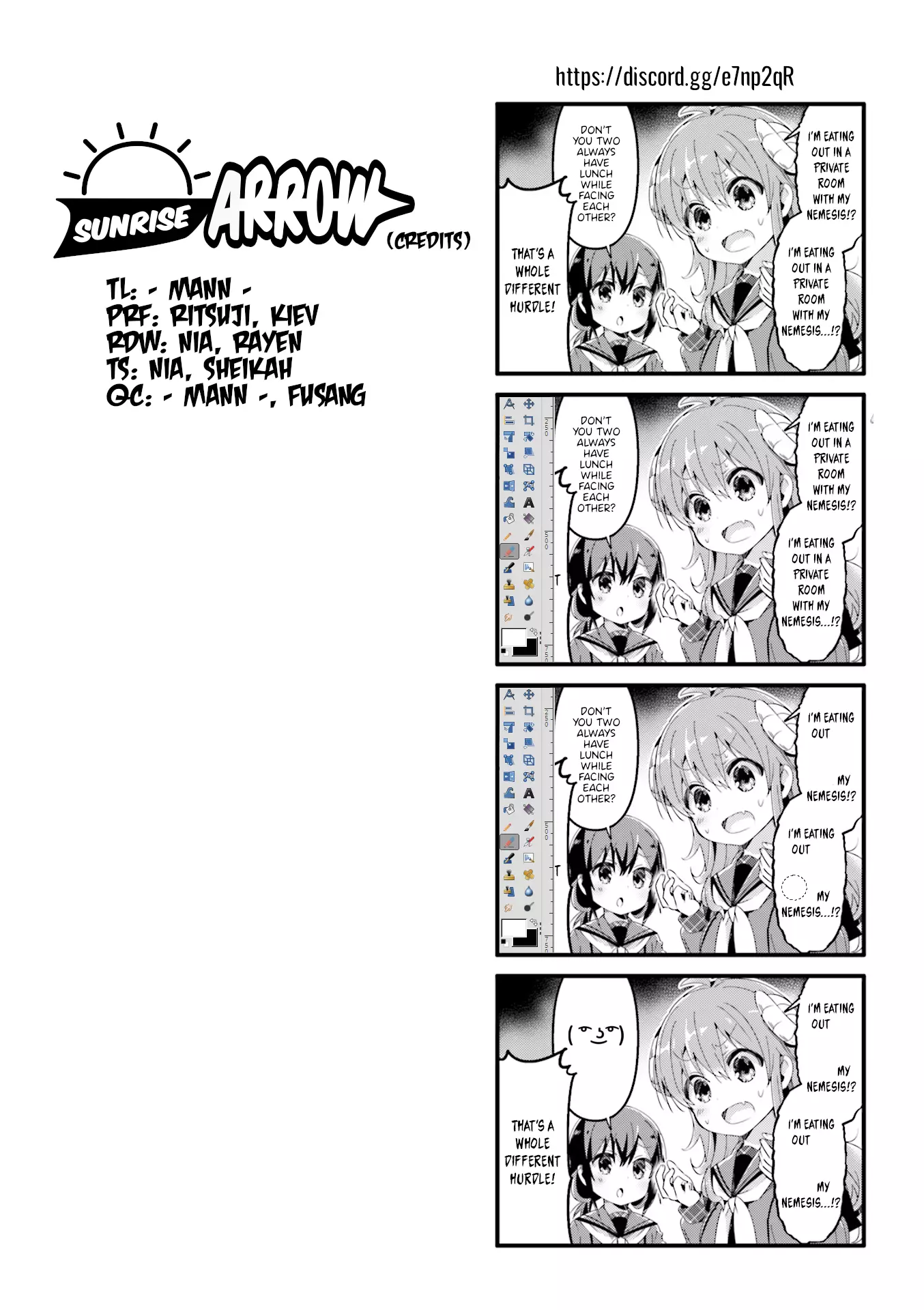 Machikado Mazoku - 65 page 9