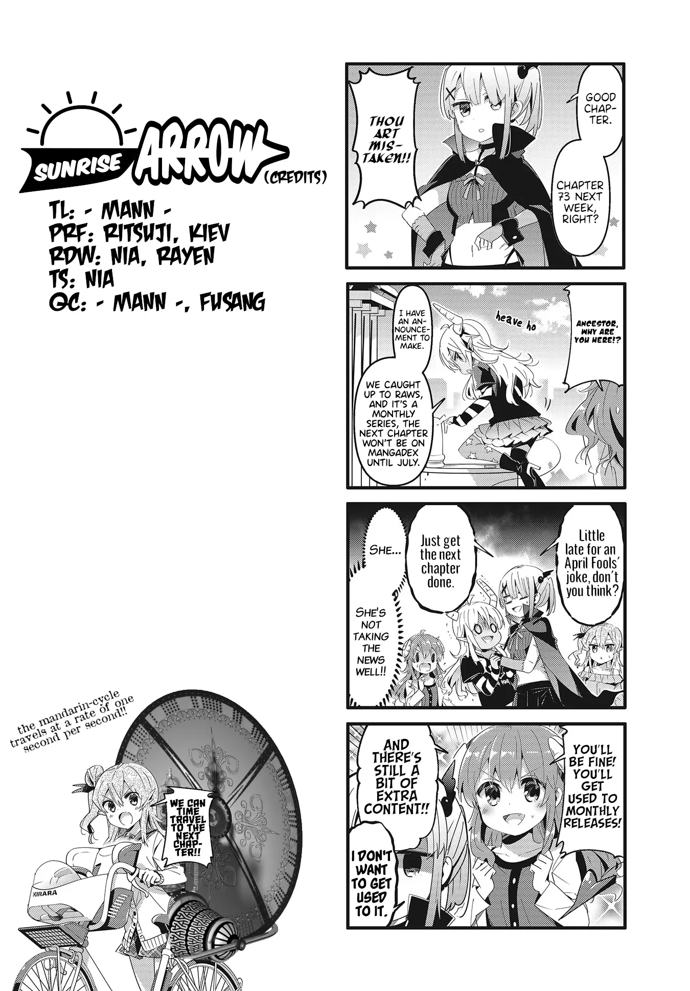Machikado Mazoku - 72 page 10