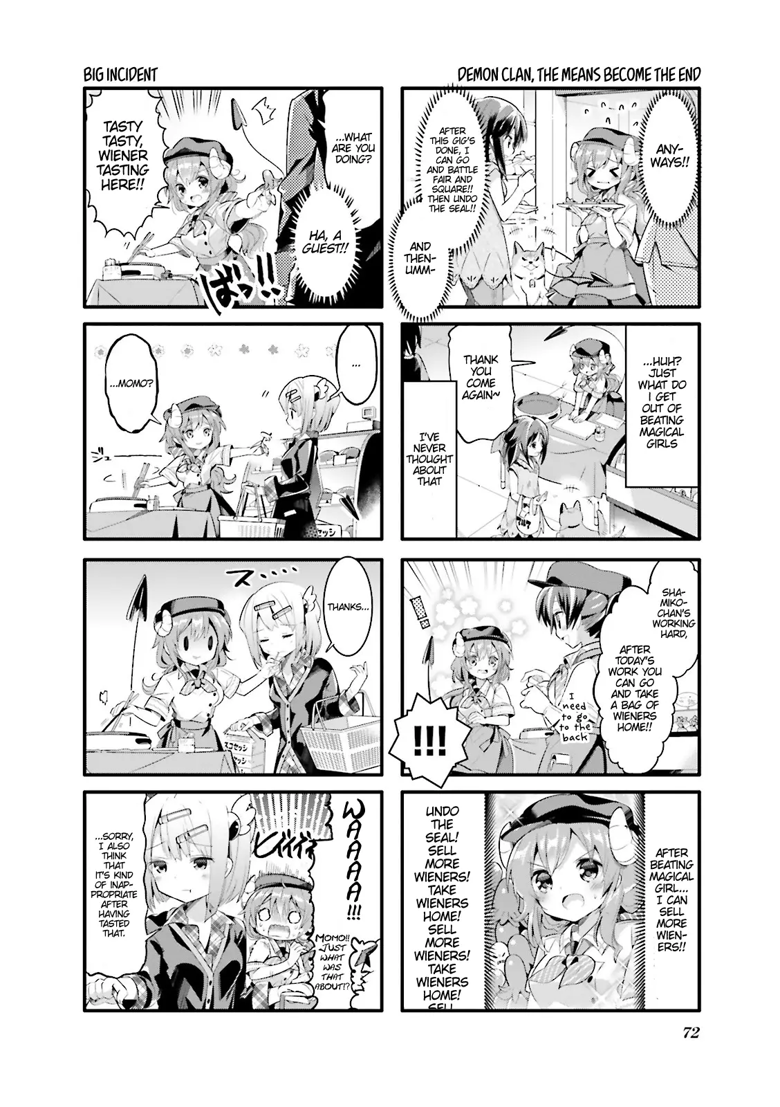 Machikado Mazoku - 8 page 4