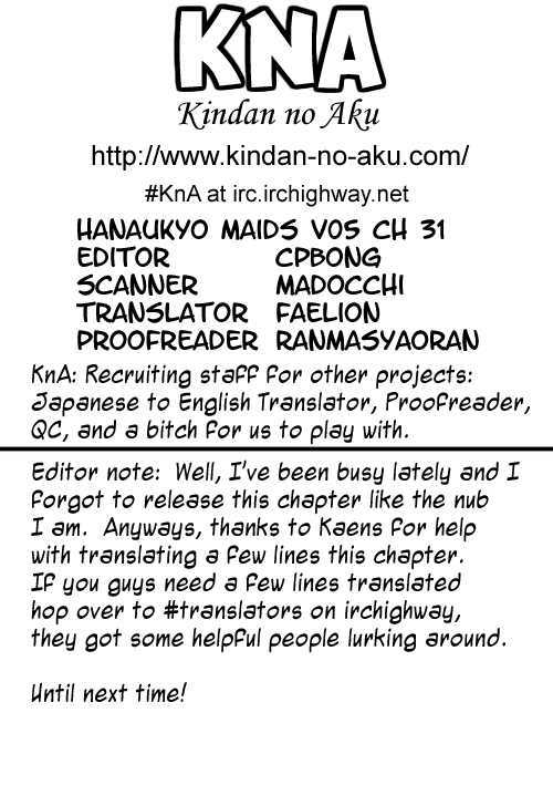 Hanaukyo Maid Tai - 31 page 29