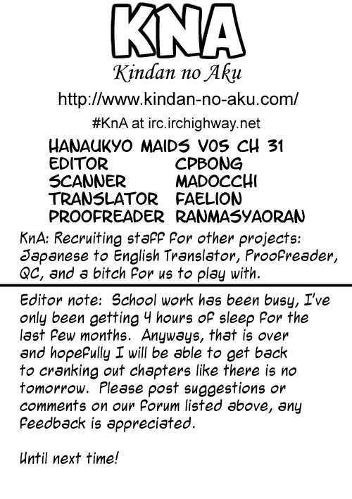 Hanaukyo Maid Tai - 32 page 29
