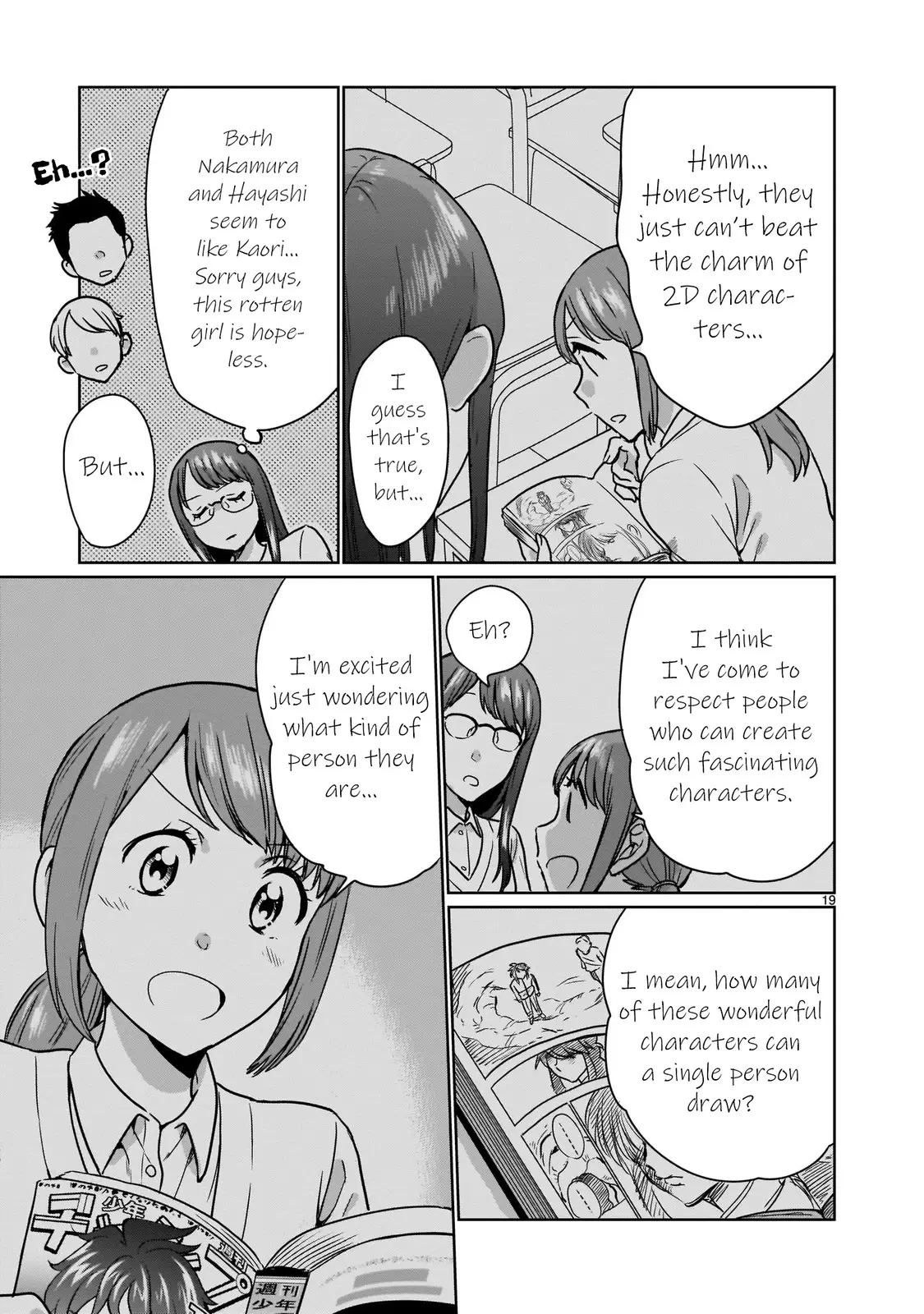 Kami Eshi Jk To Ol Fujoshi - 15 page 19