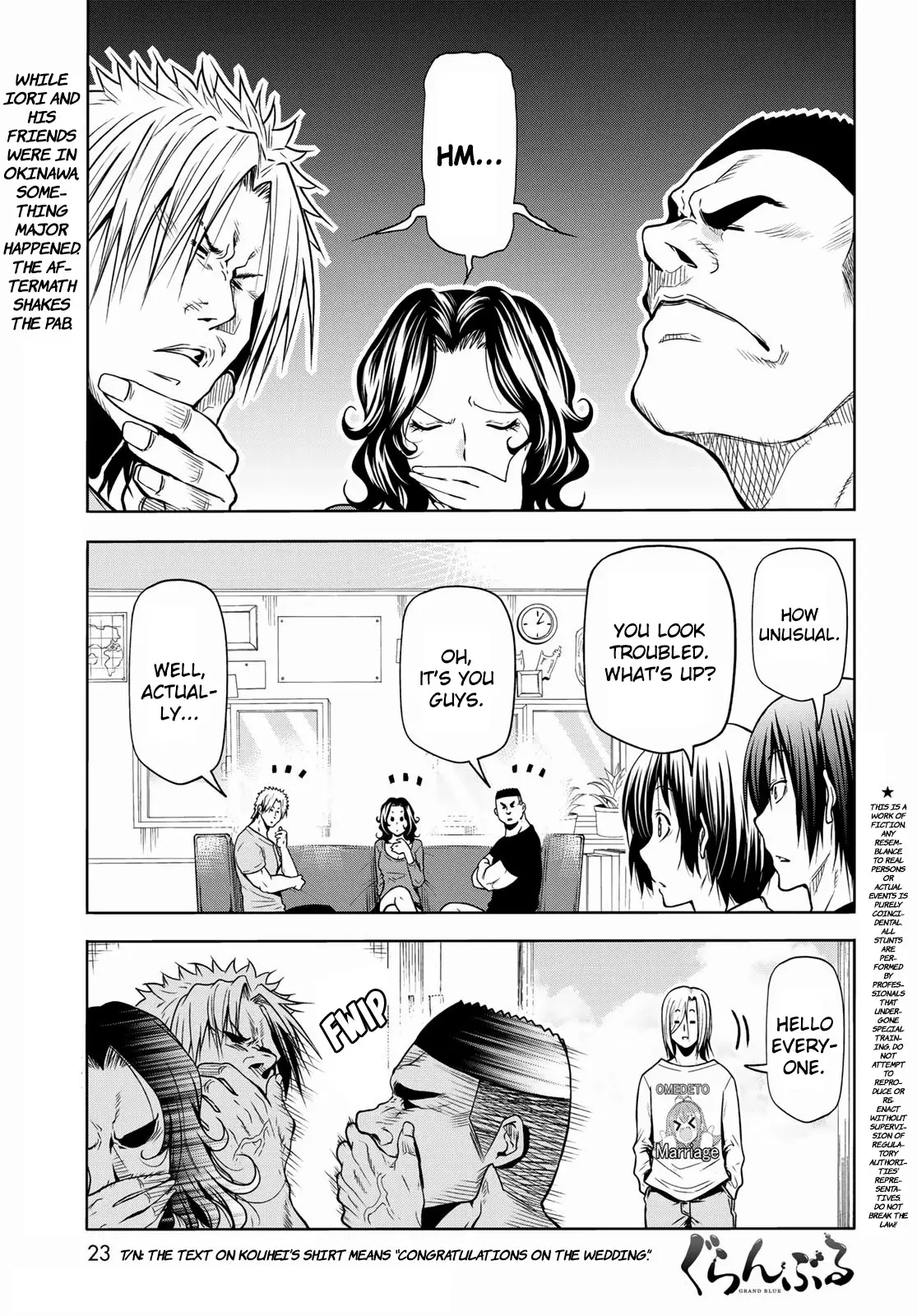 Grand Blue - 72 page 1