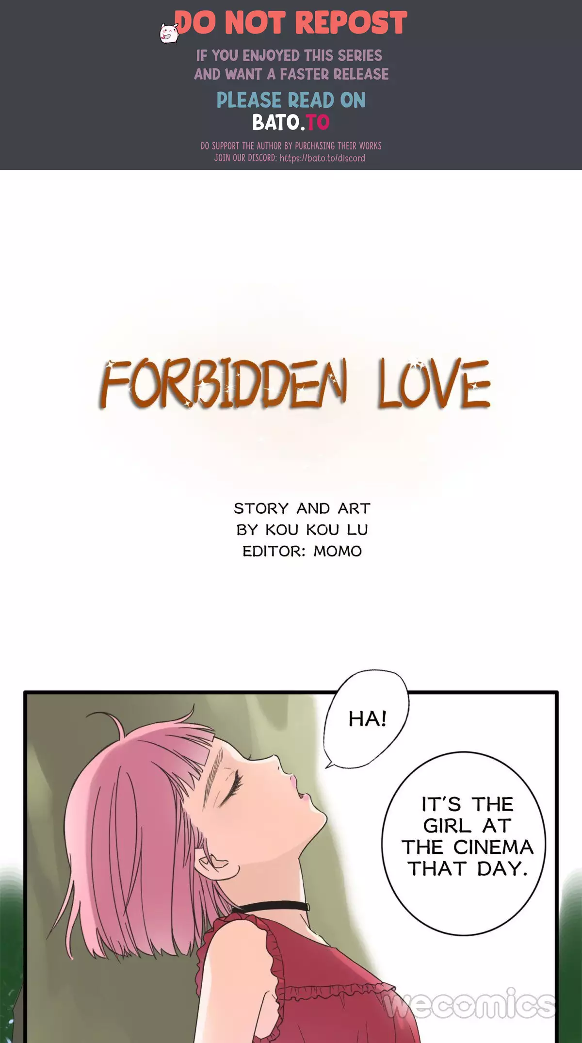 Forbidden Love - 6 page 1