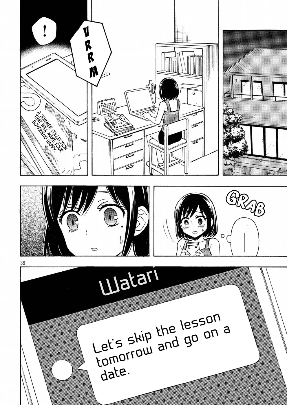Watari-Kun No Xx Ga Houkai Sunzen - 36 page 36-7bfed408