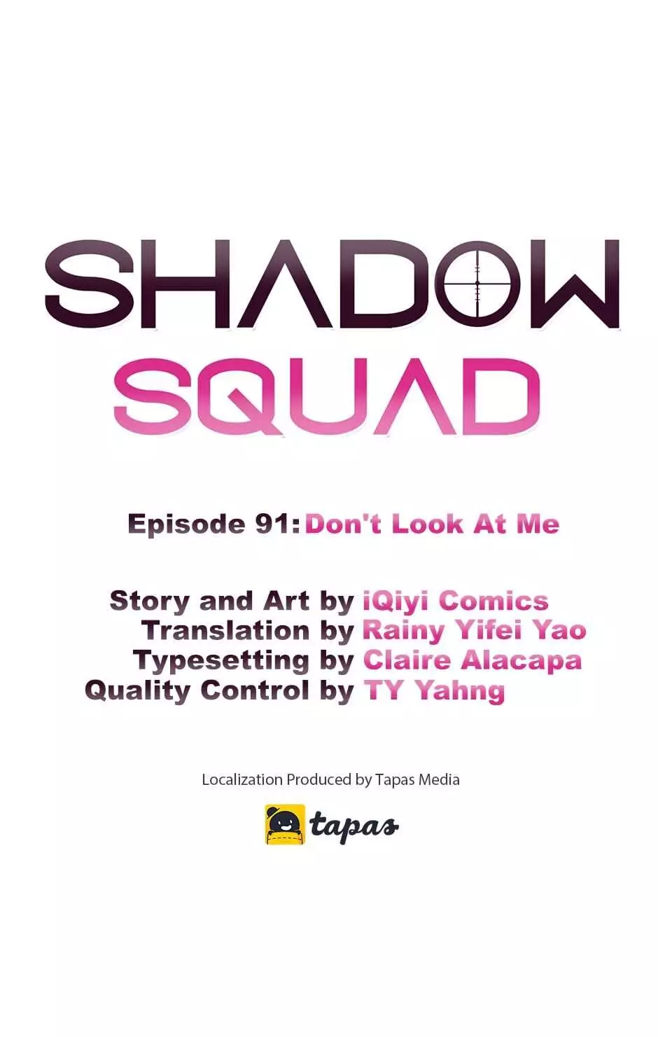 Shadow Squad - 91 page 1