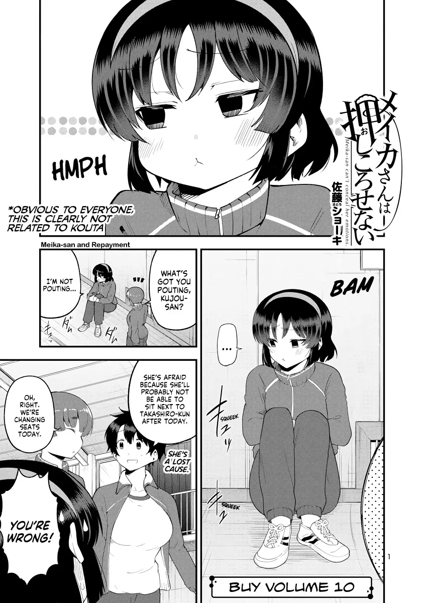 Meika-San Can't Conceal Her Emotions - 143 page 1-3417cfff
