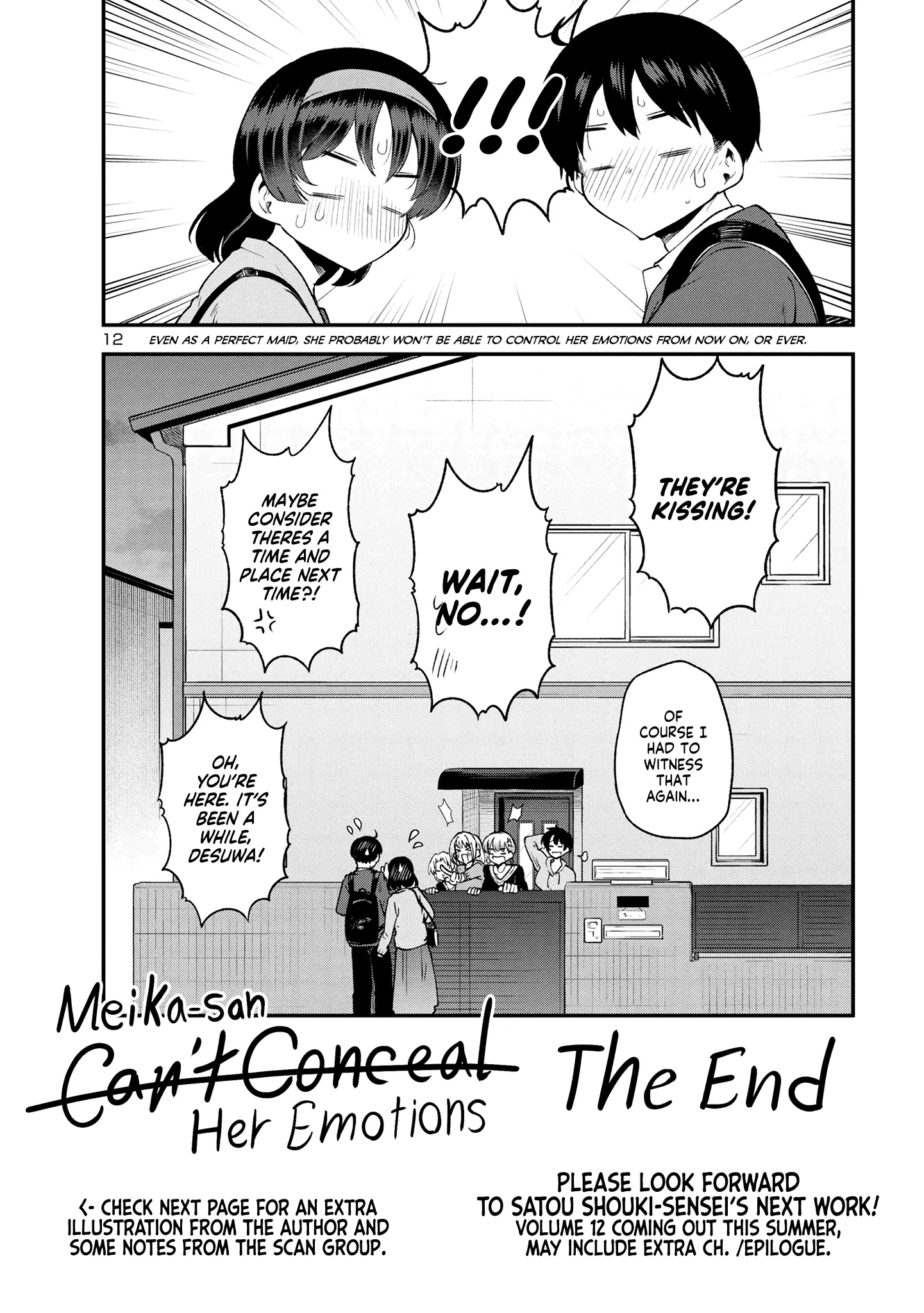 Meika-San Can't Conceal Her Emotions - 153 page 12-9adb61bd