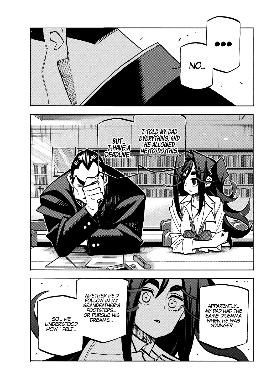 The Story Between A Dumb Prefect And A High School Girl With An Inappropriate Skirt Length - 42 page 13-cff2b985