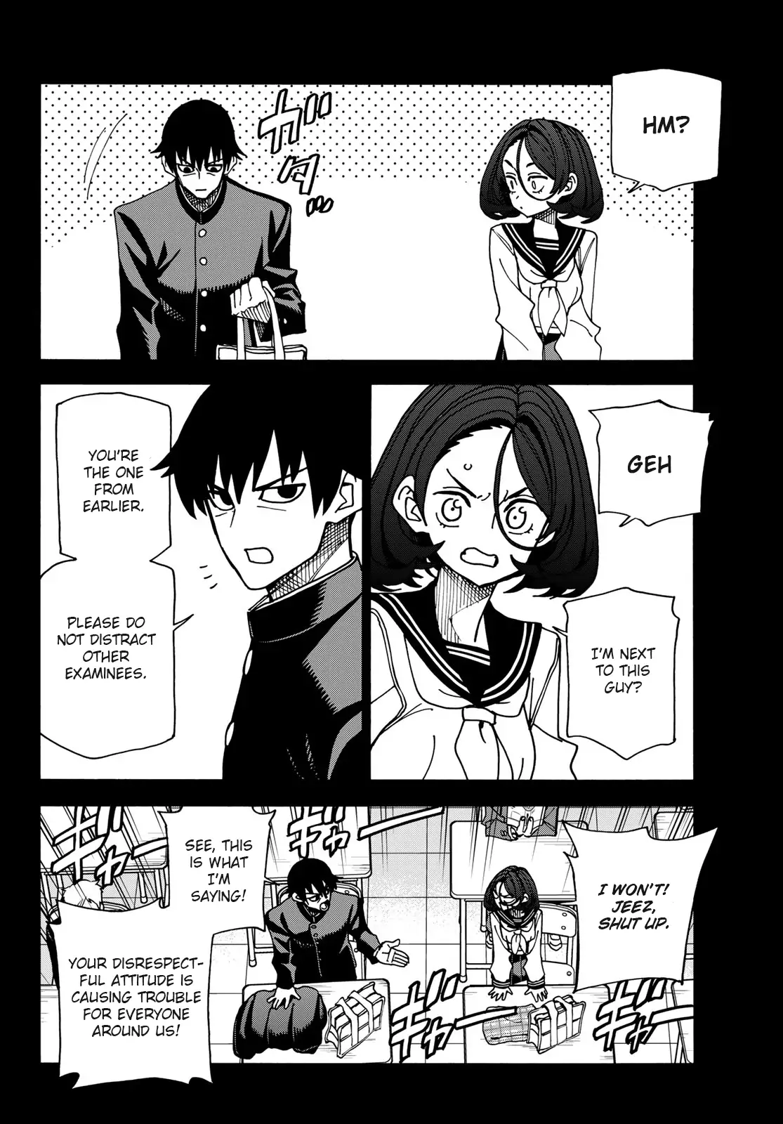 The Story Between A Dumb Prefect And A High School Girl With An Inappropriate Skirt Length - 54 page 10-bf4aa839