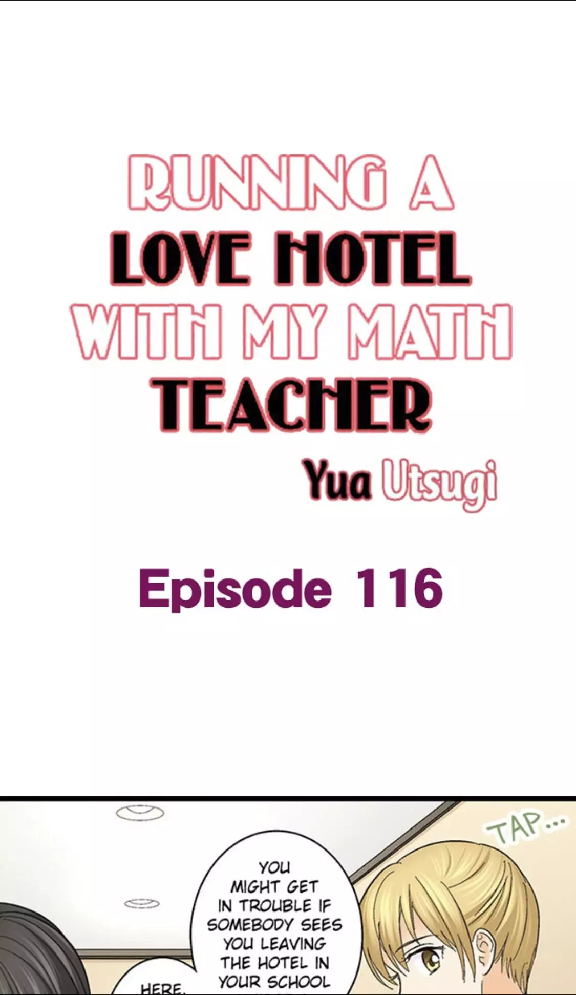 Running A Love Hotel With My Math Teacher - 116 page 1