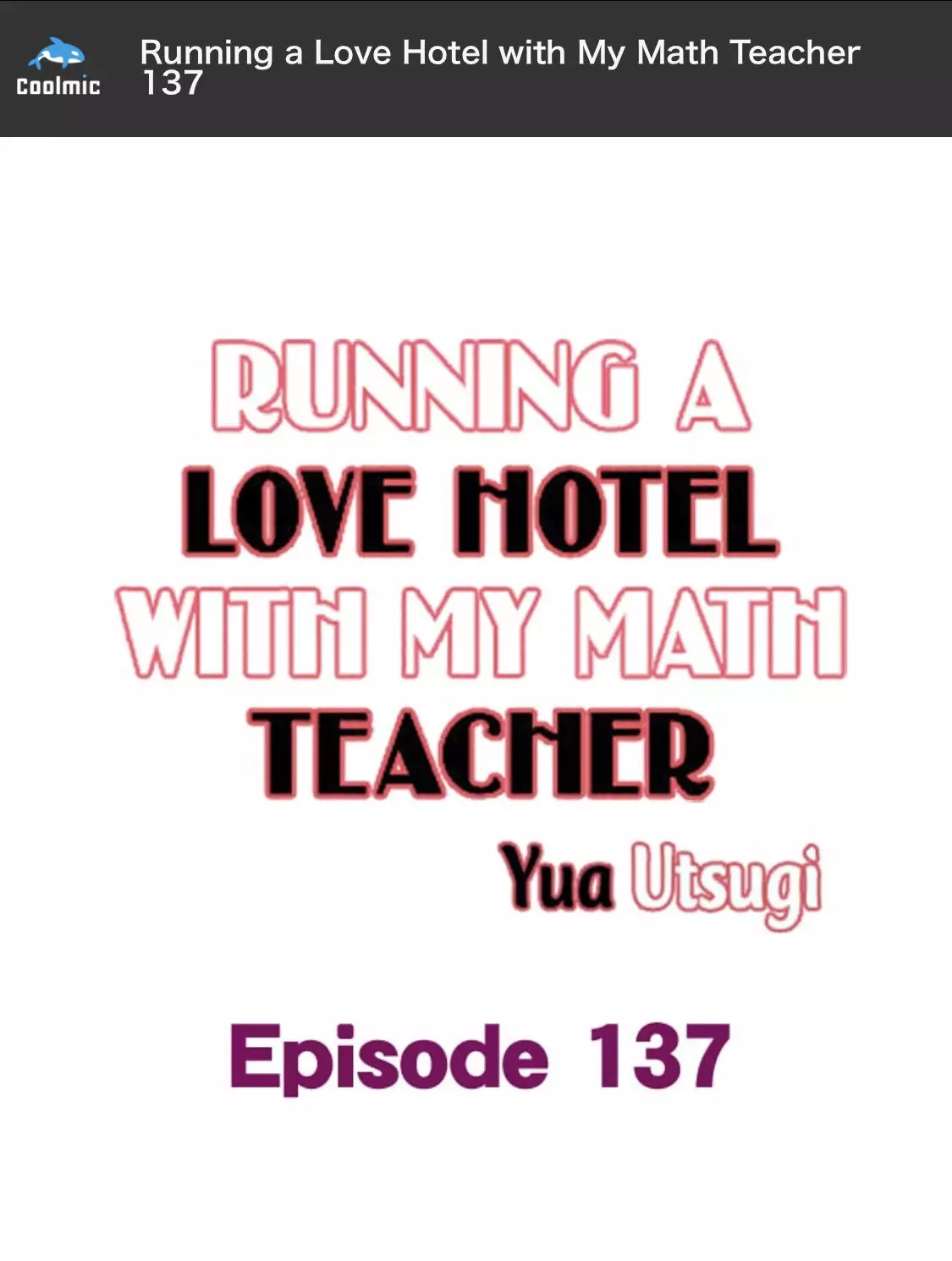 Running A Love Hotel With My Math Teacher - 137 page 2