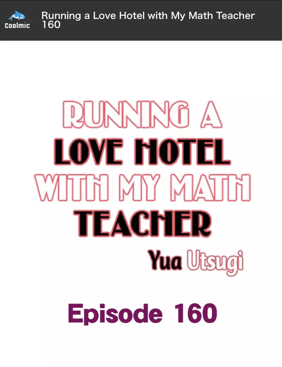 Running A Love Hotel With My Math Teacher - 160 page 2