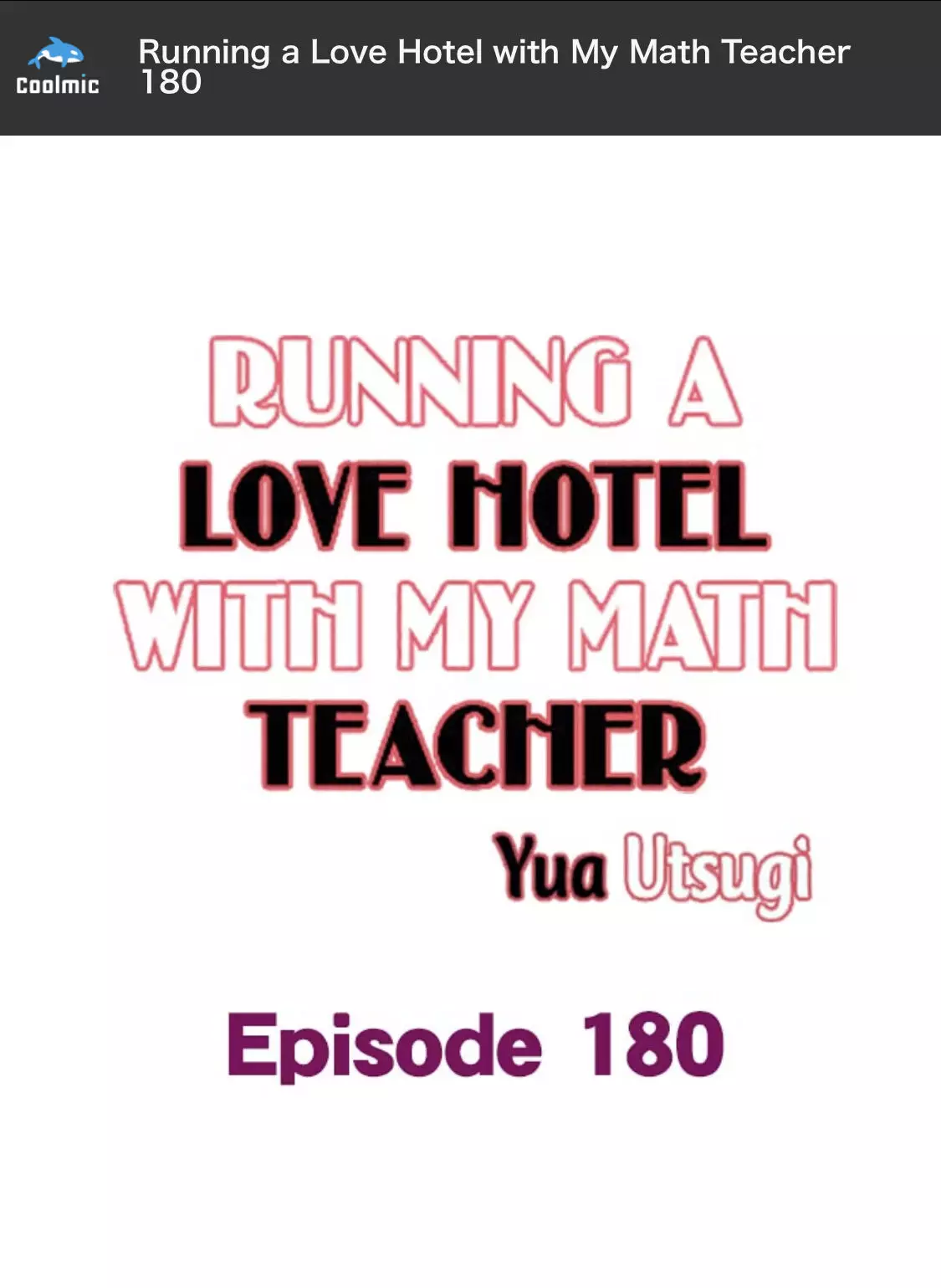 Running A Love Hotel With My Math Teacher - 180 page 2