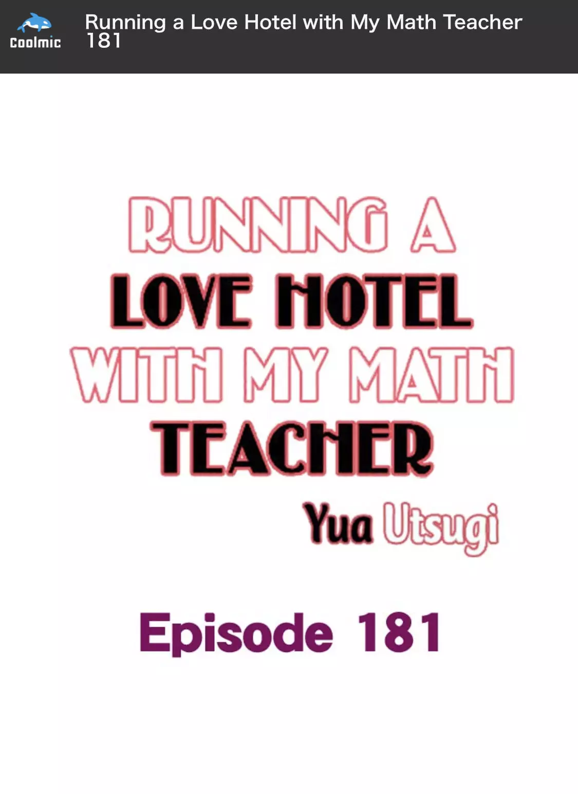 Running A Love Hotel With My Math Teacher - 181 page 2