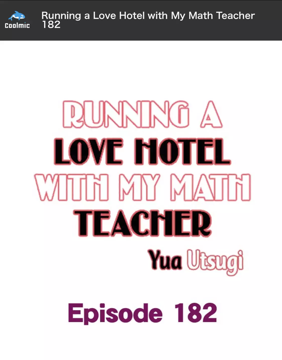 Running A Love Hotel With My Math Teacher - 182 page 2