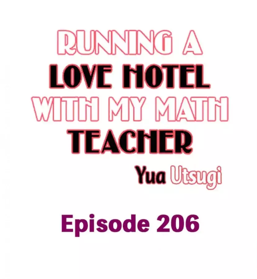 Running A Love Hotel With My Math Teacher - 206 page 2-f0dd185d