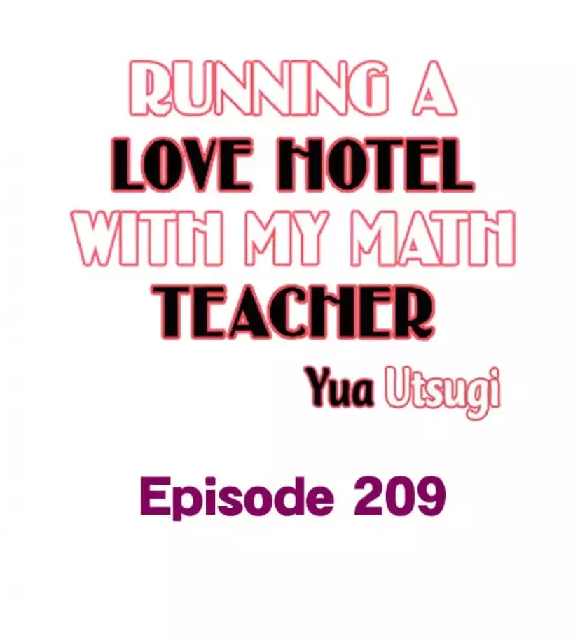 Running A Love Hotel With My Math Teacher - 209 page 2-cb16373a