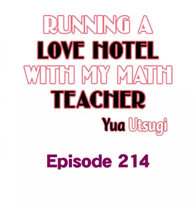 Running A Love Hotel With My Math Teacher - 214 page 2-35549a2c