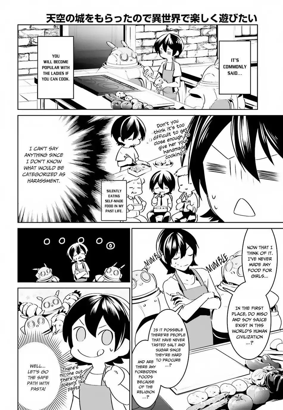 I Want To Play Happily Because I Got The Heavenly Castle - 2 page 11