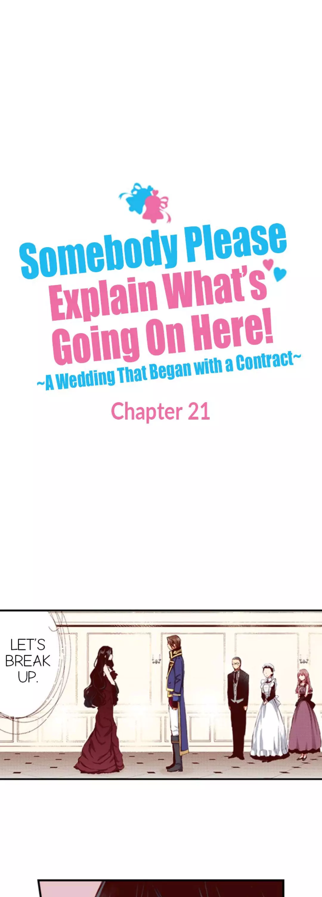 Somebody Please Explain What’S Going On Here! ~A Wedding That Began With A Contract~ - 21 page 1