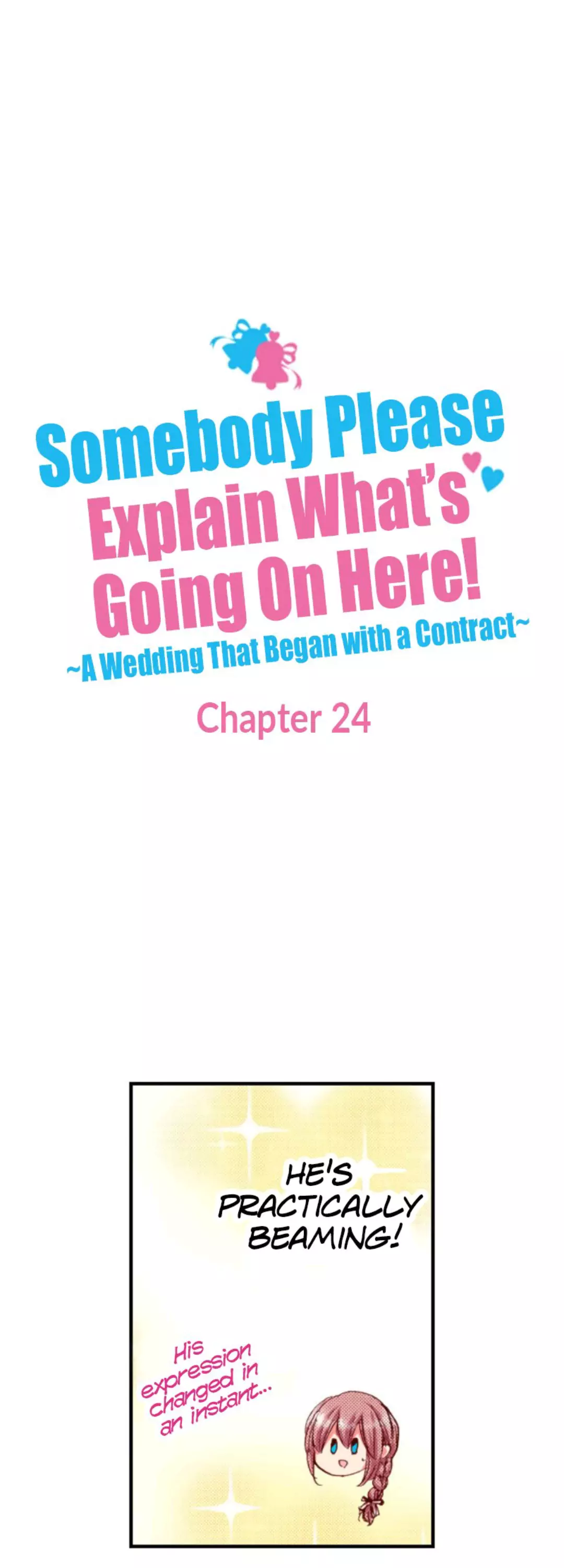 Somebody Please Explain What’S Going On Here! ~A Wedding That Began With A Contract~ - 24 page 1