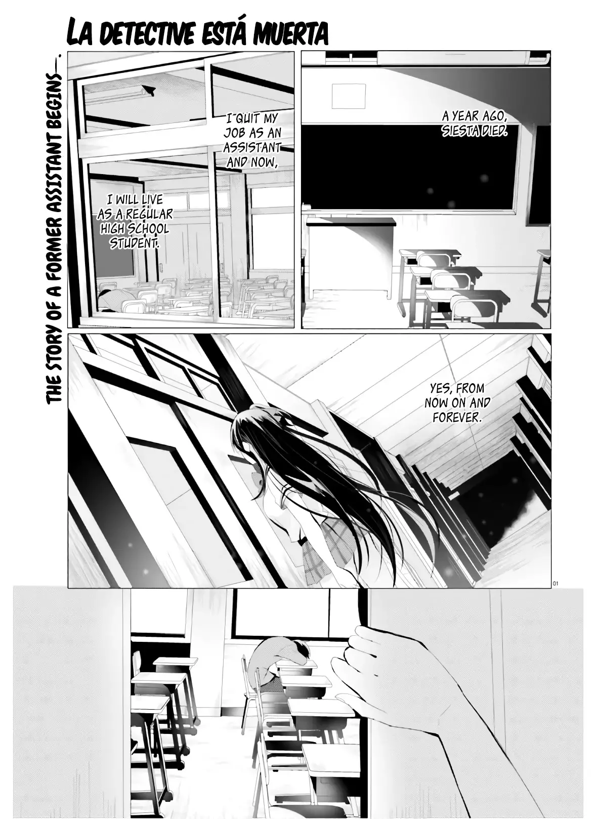 Tantei Wa Mou, Shindeiru - 1 page 1