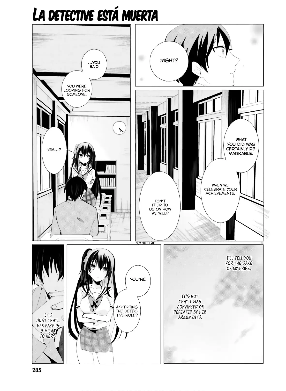 Tantei Wa Mou, Shindeiru - 1 page 23