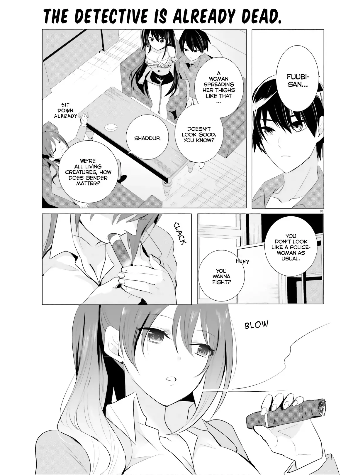Tantei Wa Mou, Shindeiru - 3 page 3