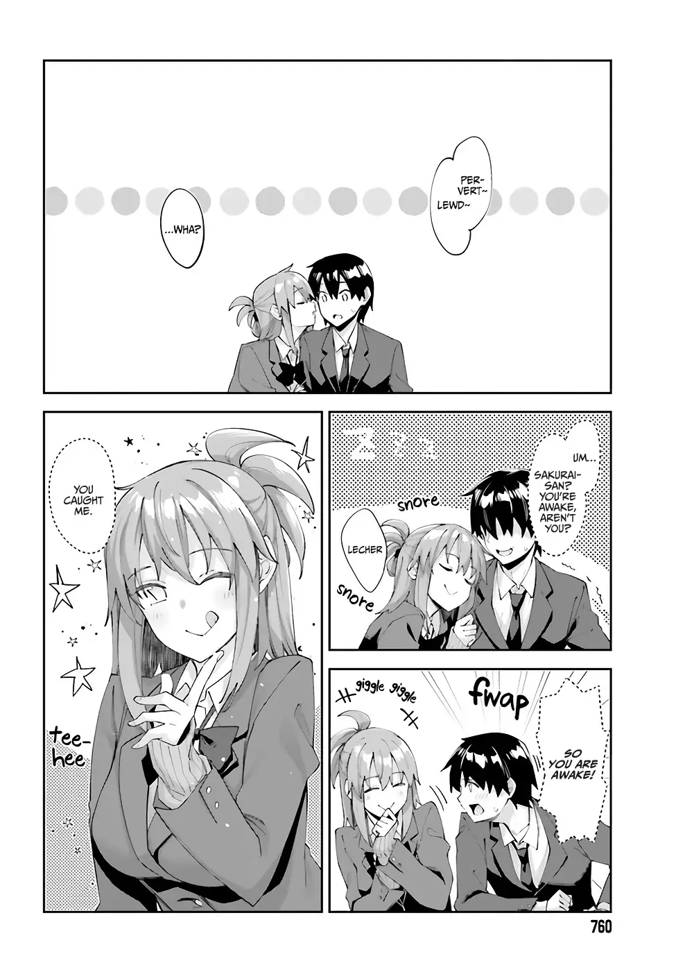 Sakurai-San Wants To Be Noticed - 21 page 13