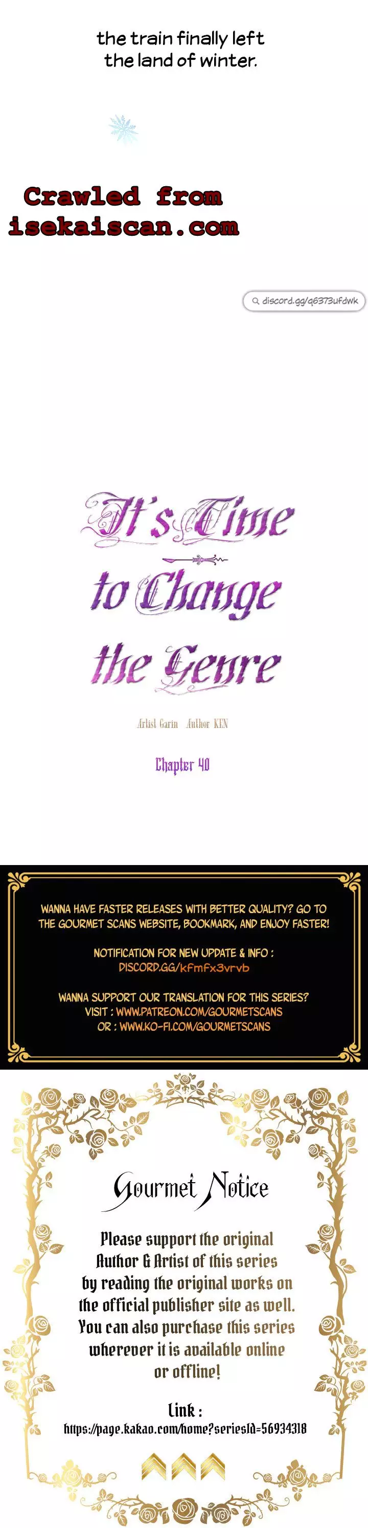 I Will Change The Genre - 40 page 26-144a72e6