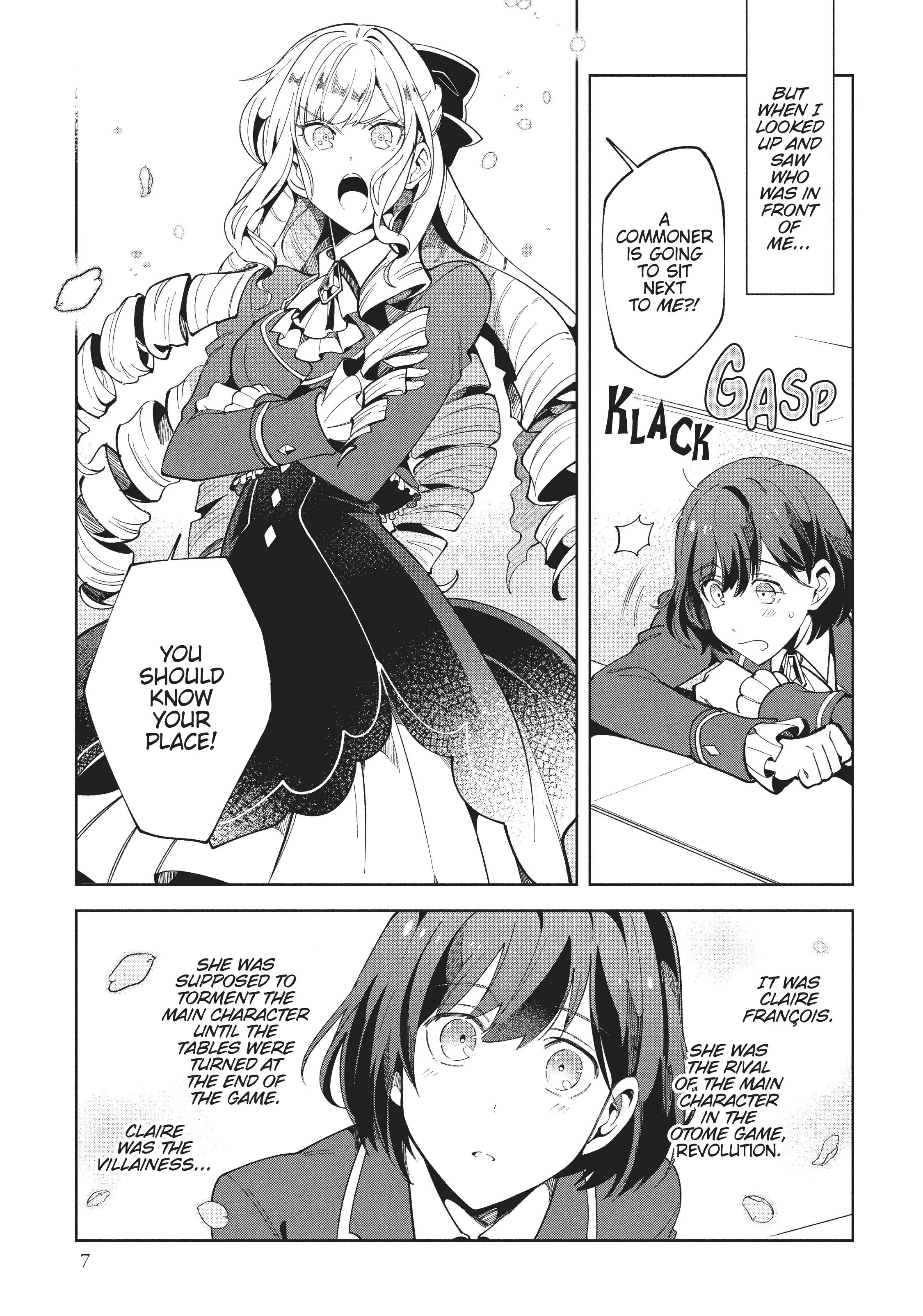 Watashi No Oshi Wa Akuyaku Reijou - 1 page 7