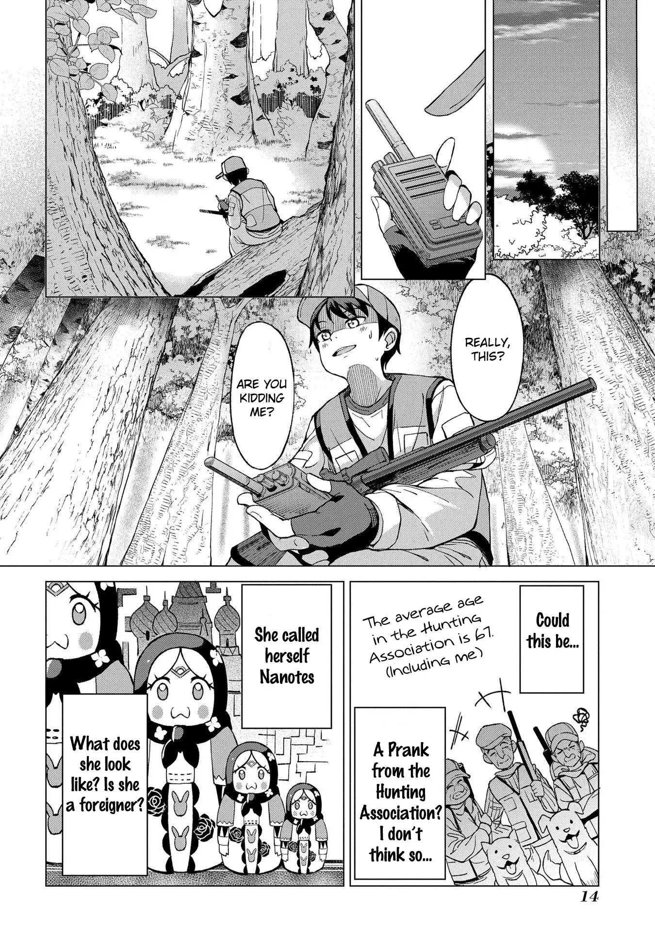 An Active Hunter In Hokkaido Has Been Thrown Into A Different World - 1.1 page 14