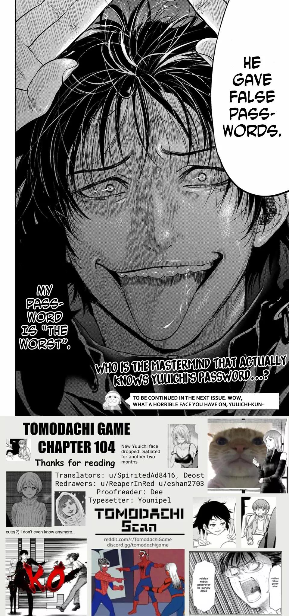 Tomodachi Game - 104 page 37-c2d1448e