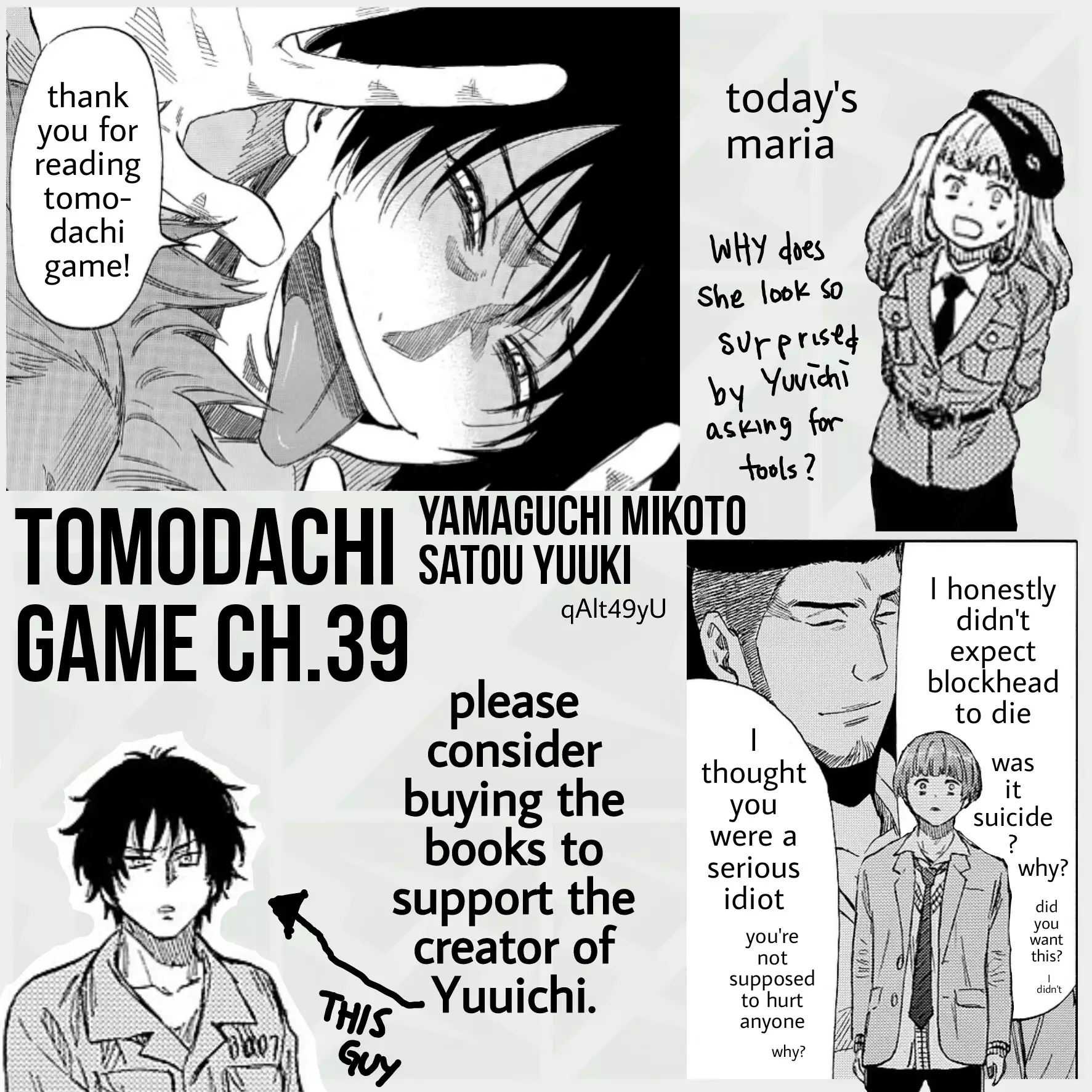 Tomodachi Game - 39 page 39