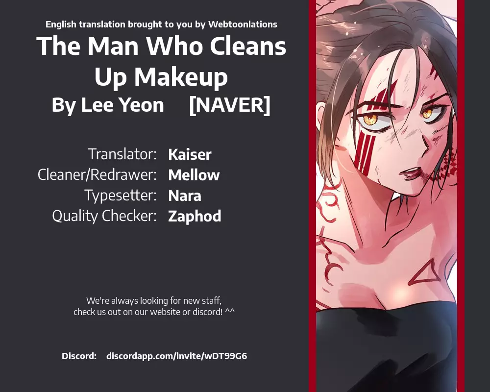 The Man Who Cleans Up Makeup - 32 page 1