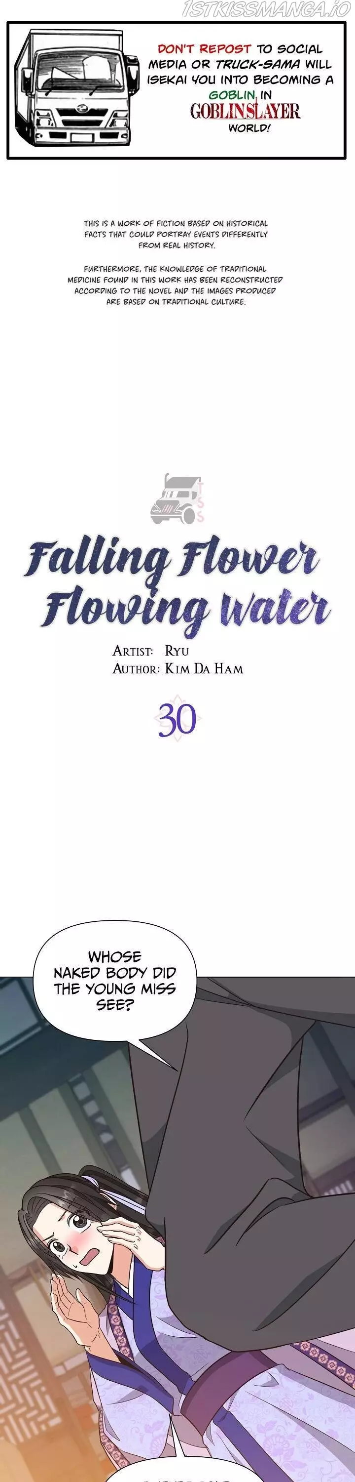 Falling Flower, Flowing Water - 30 page 1
