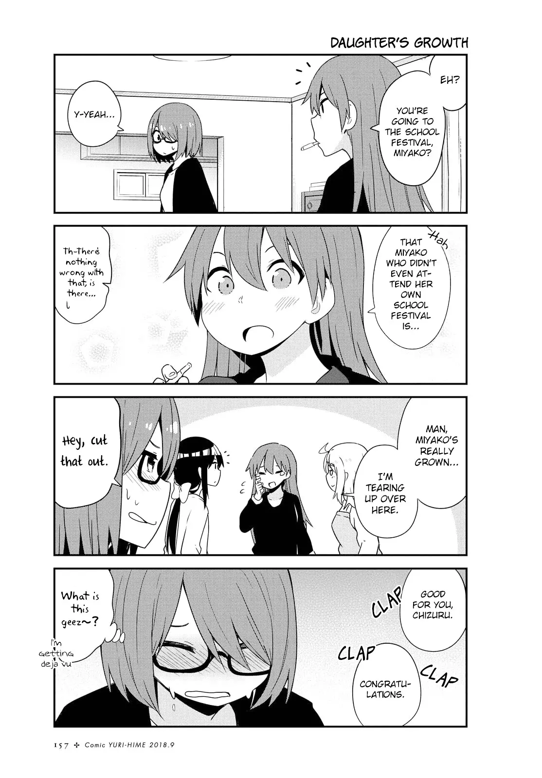 Watashi Ni Tenshi Ga Maiorita! - 34.5 page 7