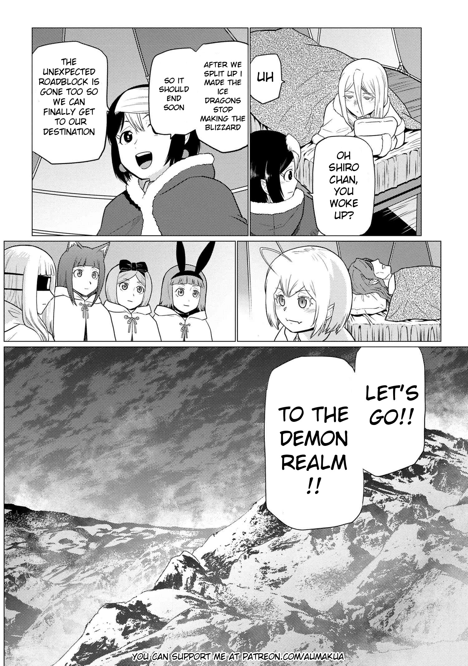 Kumo Desu Ga, Nani Ka? - 70.1 page 16-b16b8815