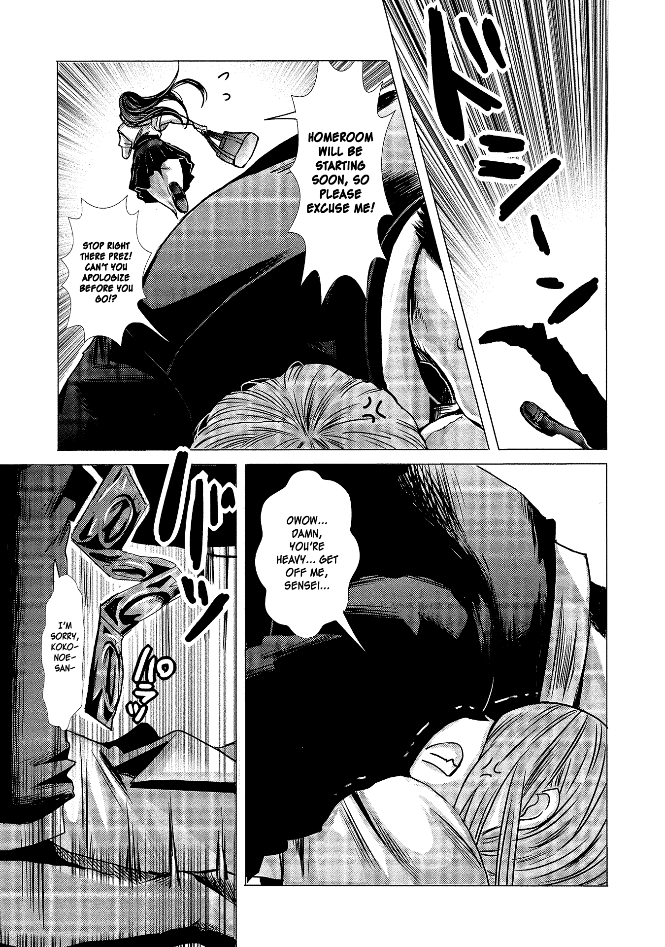Joshikousei To Seishokusha-San - 3 page 9
