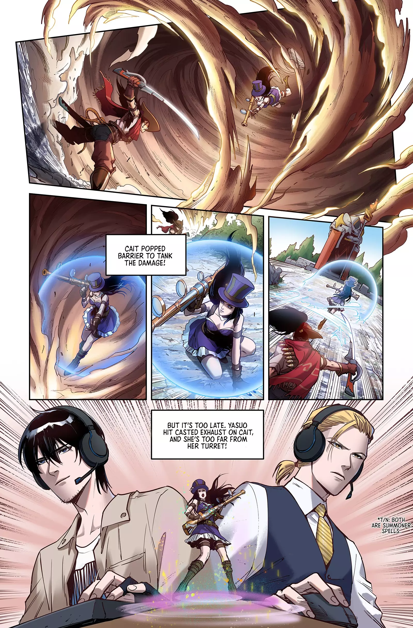 League Of Legends Hero's Faith - 4 page 17