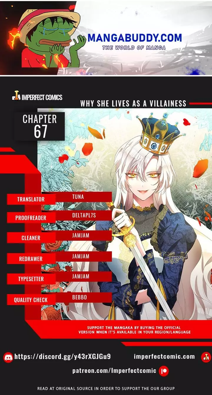 Why She Lives As A Villainess - 67 page 1-228ab367