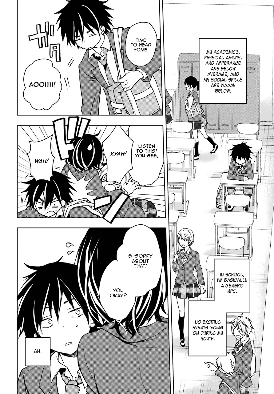 Jaku-Chara Tomozaki-Kun - 1 page 4