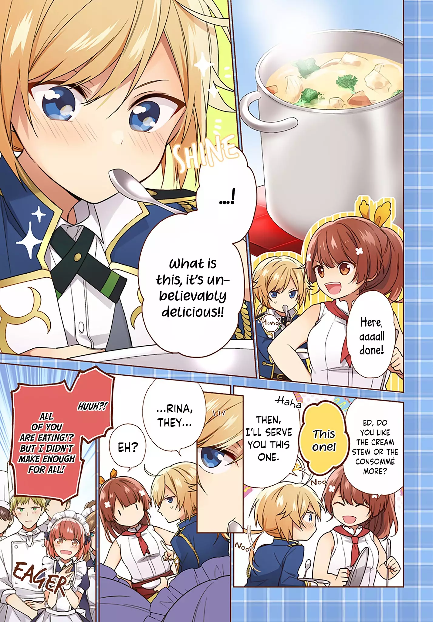 I'm Not The Saint, So I'll Just Leisurely Make Food At The Royal Palace - 1.1 page 1