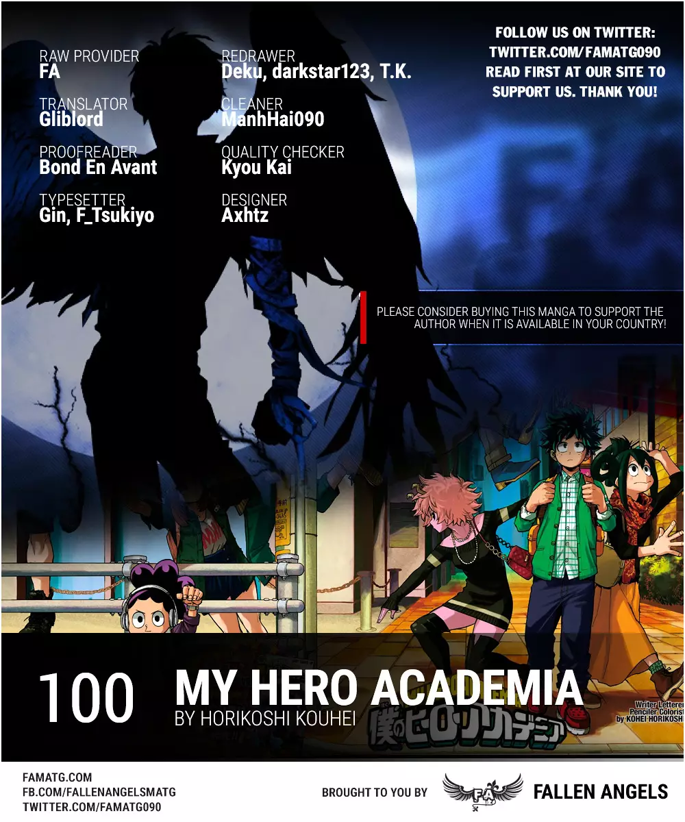 Boku No Hero Academia - 100.2 page 1