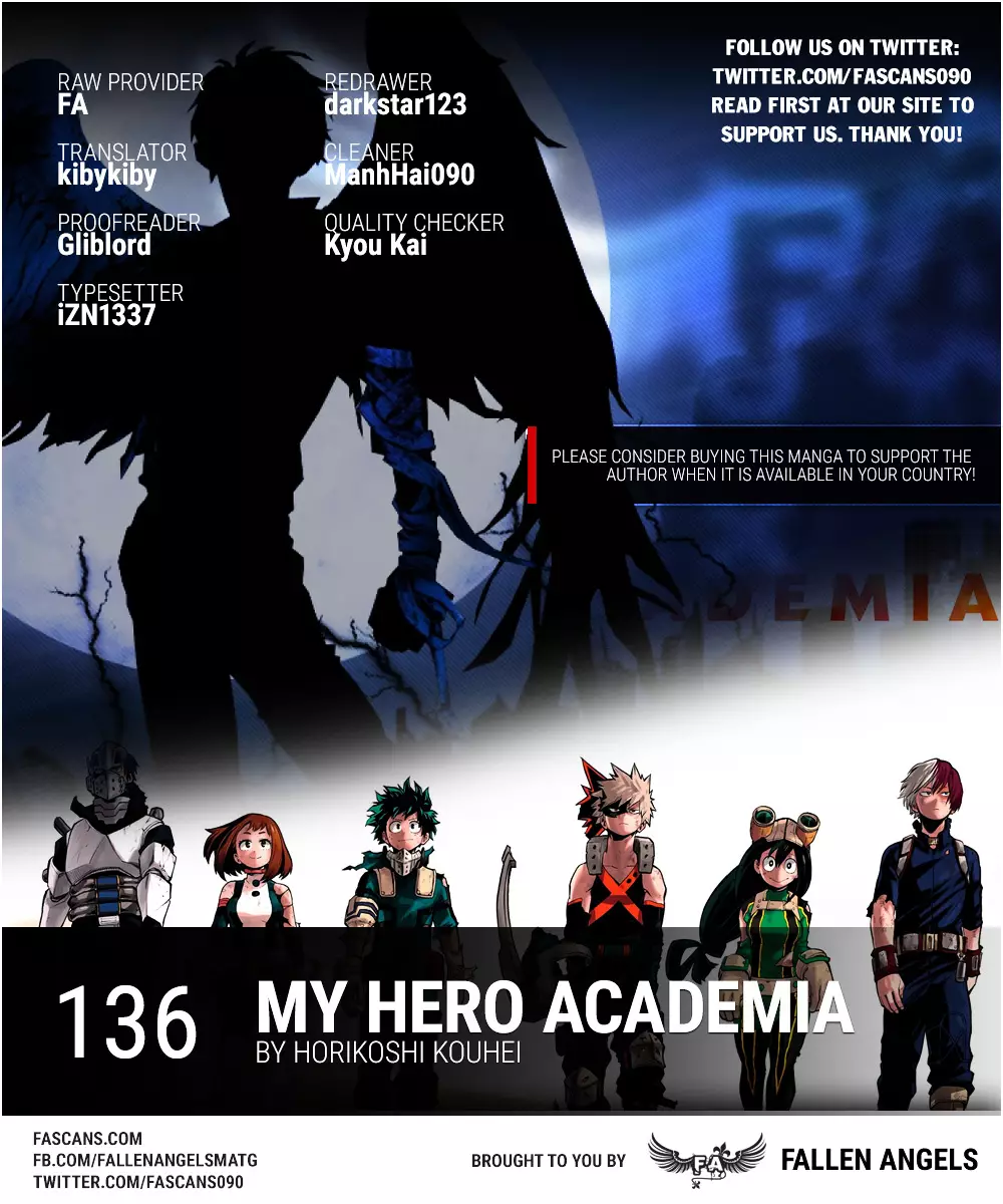 Boku No Hero Academia - 136.2 page 1