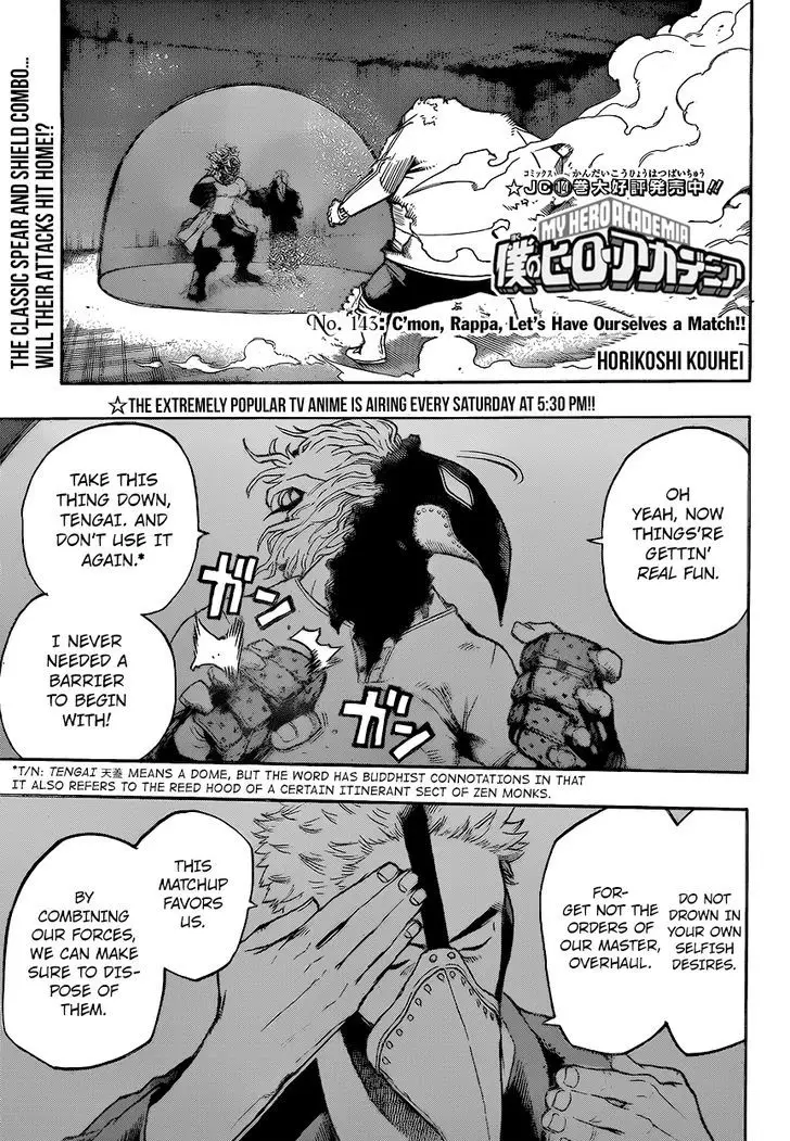 Boku No Hero Academia - 143 page 4