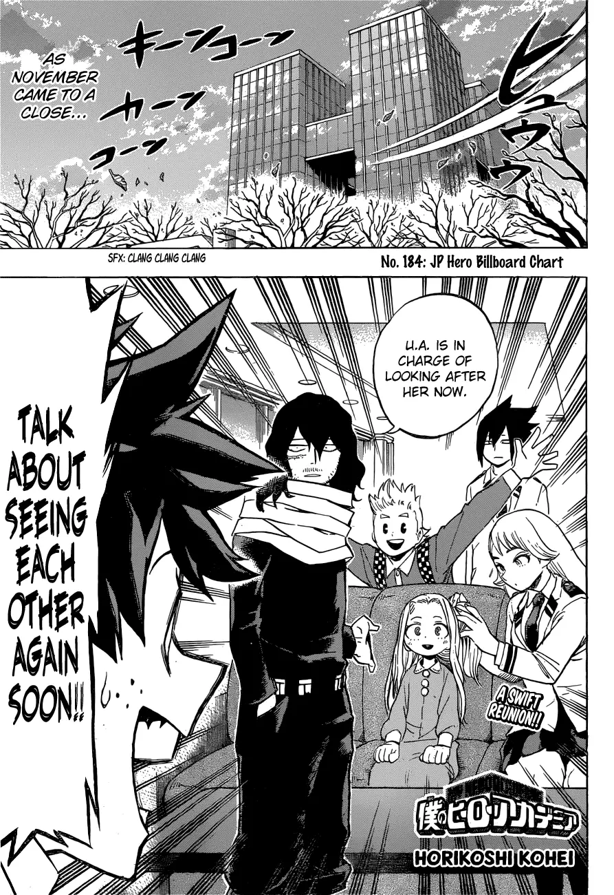 Boku No Hero Academia - 184 page 1